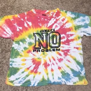 Vintage Jamaica No Problem Tie Dye Tee